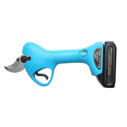 Electric garden shears 970W with 2 Li-ion 21V batteries, diameter 0-30mm