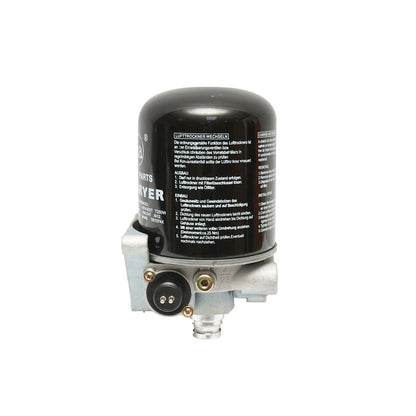 Air dryer with filter for compressor system OEM code 4324101110, 4324100202, 1487434901, LFP8654, T250W, AI12, TB1374X Breckner Germany