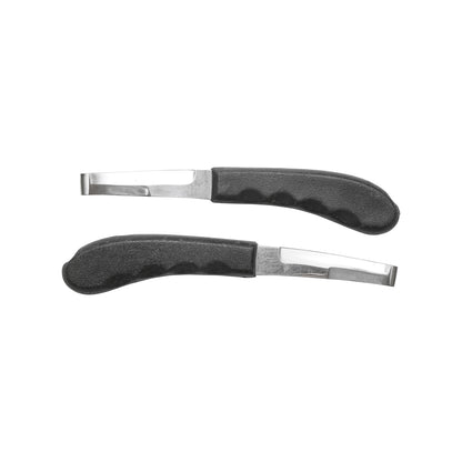 Set of 2 left/right rakes for cleaning hooves, 210mm Breckner Germany