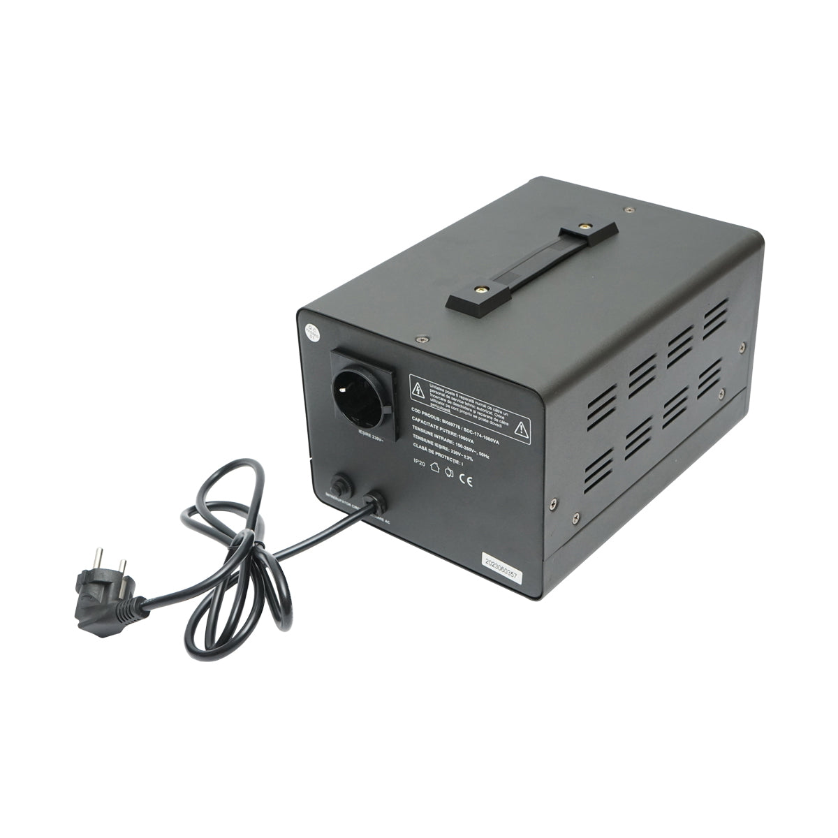 Automatic voltage stabilizer 1000VA single-phase with servomotor Breckner Germany