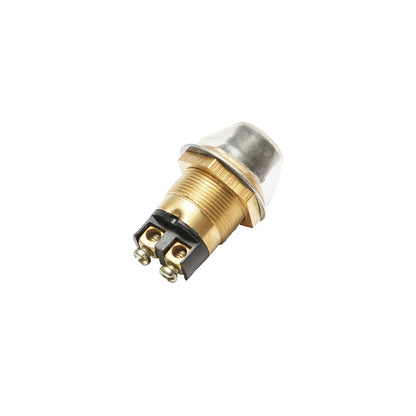 Horn button with water protection cap, universal with 19mm mounting