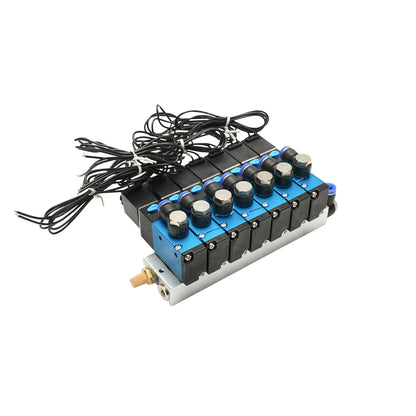 Electroventilator box winch CD Forestry Tractor 12V 5 closed, 2 open