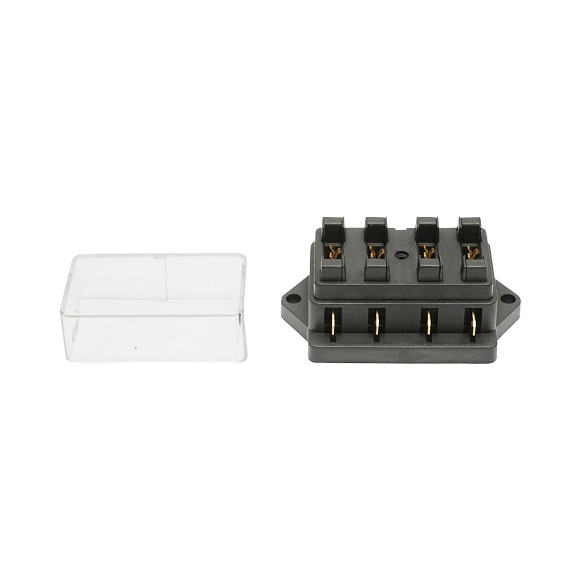 Flat fuse box with 4 slots Breckner Germany