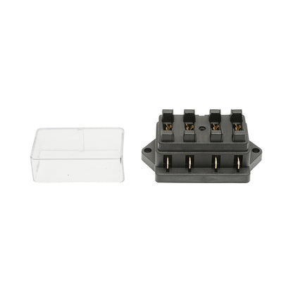 Flat fuse box with 4 slots Breckner Germany