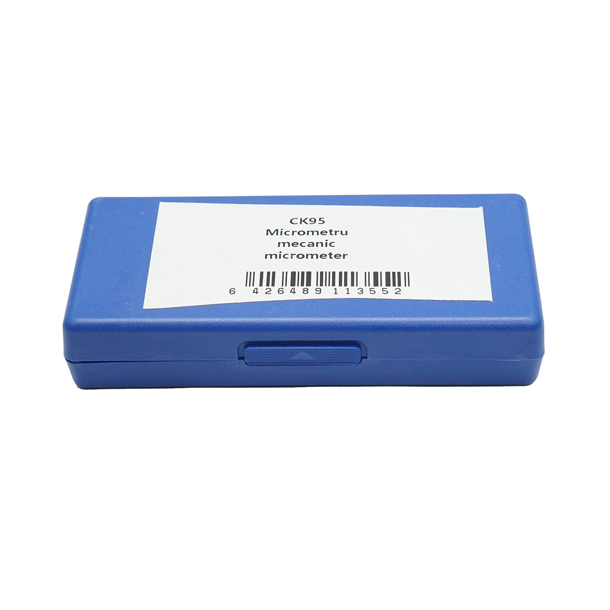 External mechanical micrometer with enamel frame, metric 0-25 mm