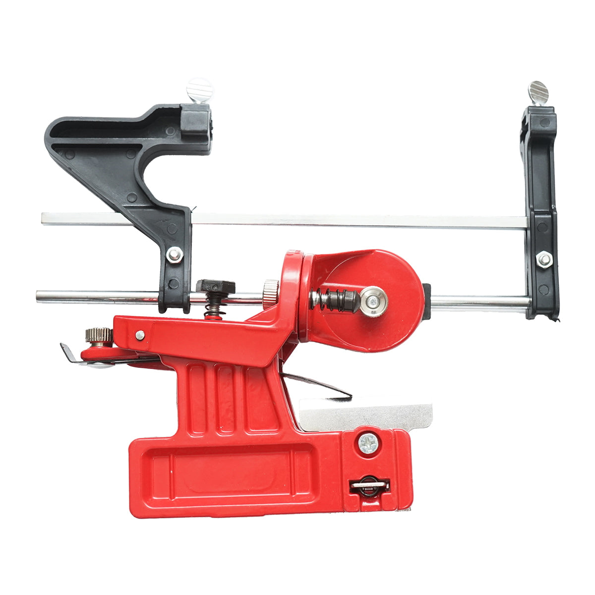 Device for sharpening chainsaw chains