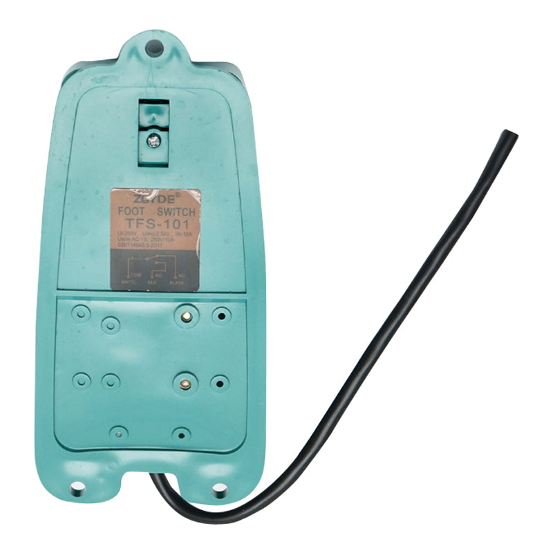 The pedal control with electric contact 250V/10A