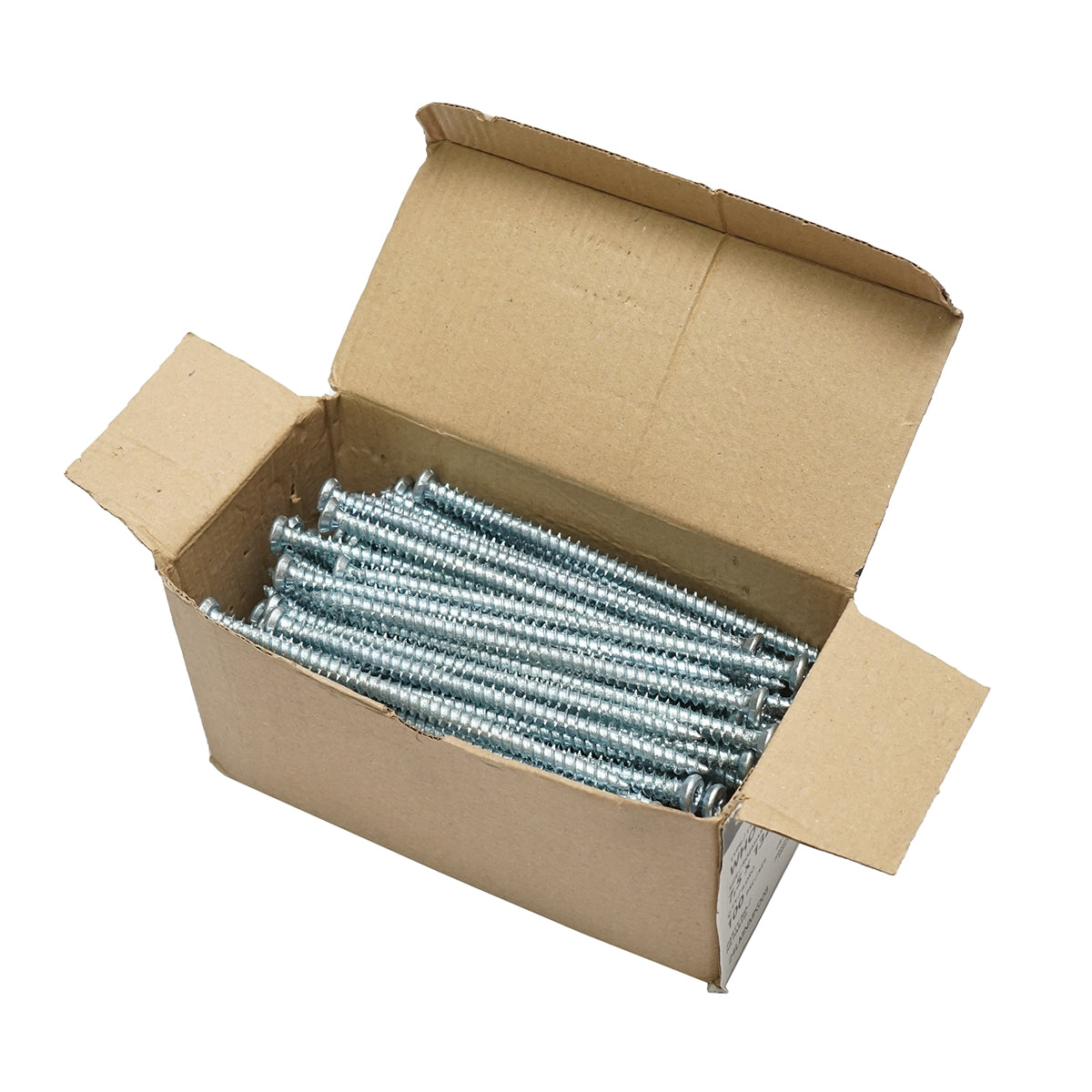 Window/door mounting screw 7.5x132mm zinc-coated steel type torx TX30, 100 pieces/box