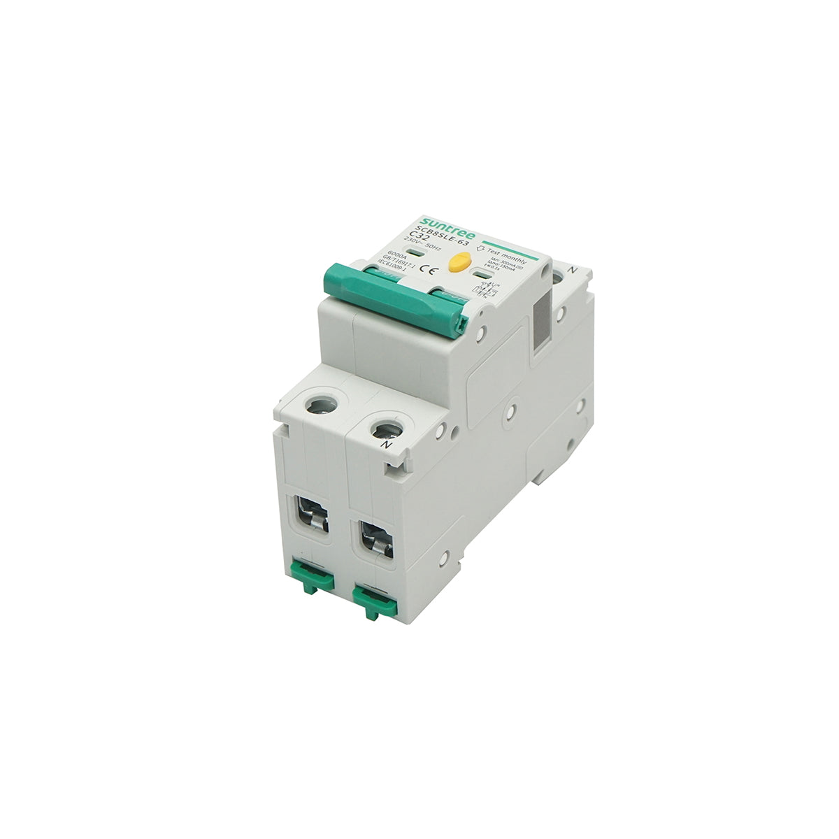 Automatic circuit breaker type 1+N, 32A 400VAC Suntree
