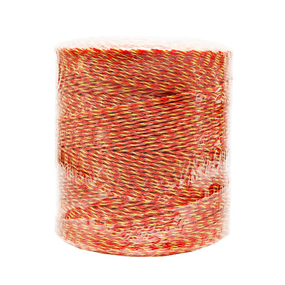 Role of yellow-red wire with 2mm metal insert 6x0.15mm SS, resistance 8 Ohm/m, 1000m electric fence Thor
