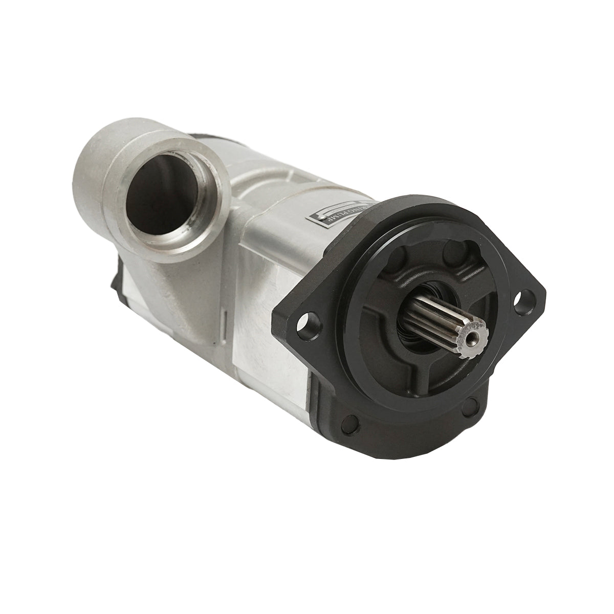 Double hydraulic pump, flow 18+14cm3, rotation direction to the right for Massey Ferguson OEM 3800195M91