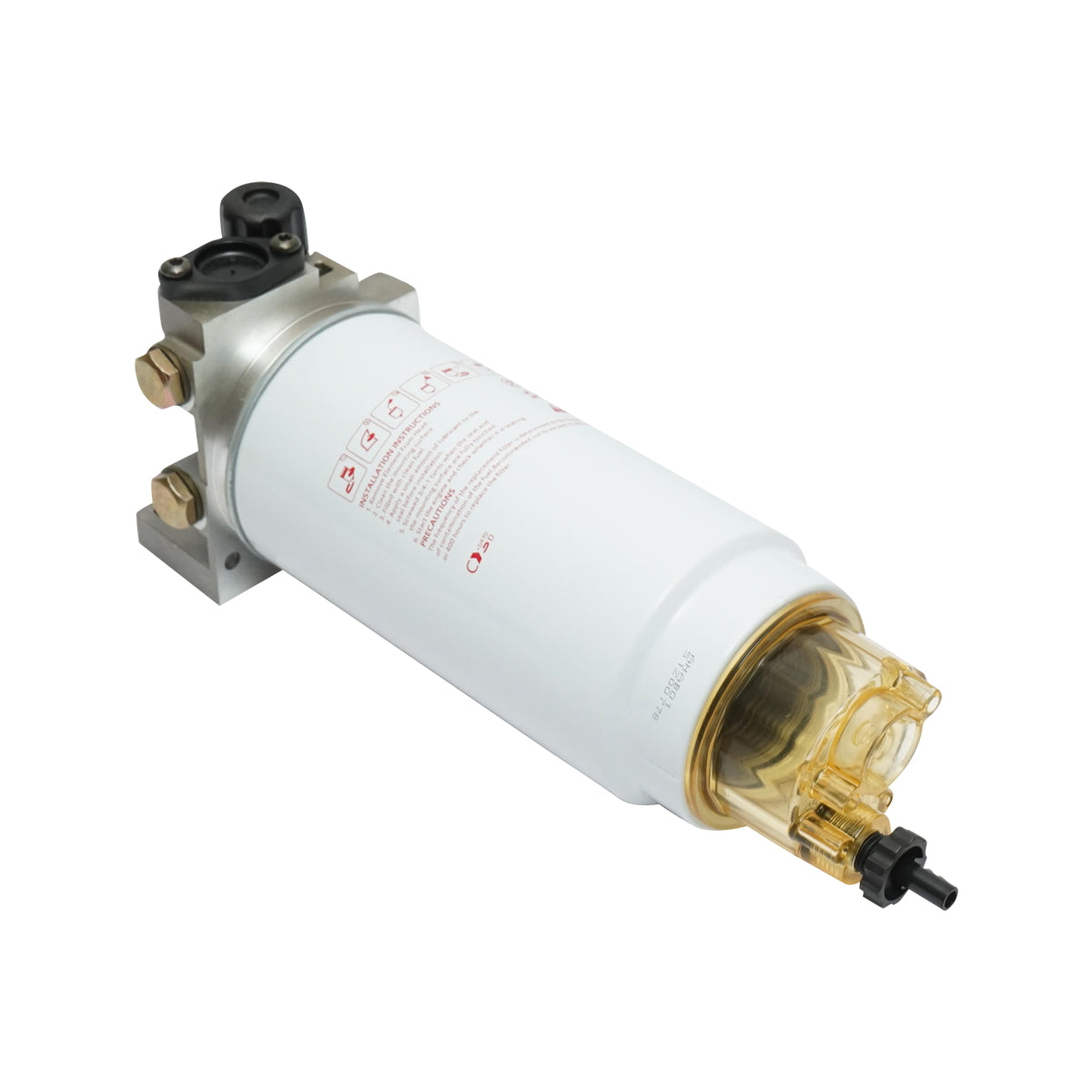 Fuel filter battery with water separator for Volvo, Claas, Deutz-Fahr, MAN, Liebherr OEM code ACP0287890, 240 210.00, 51125017283