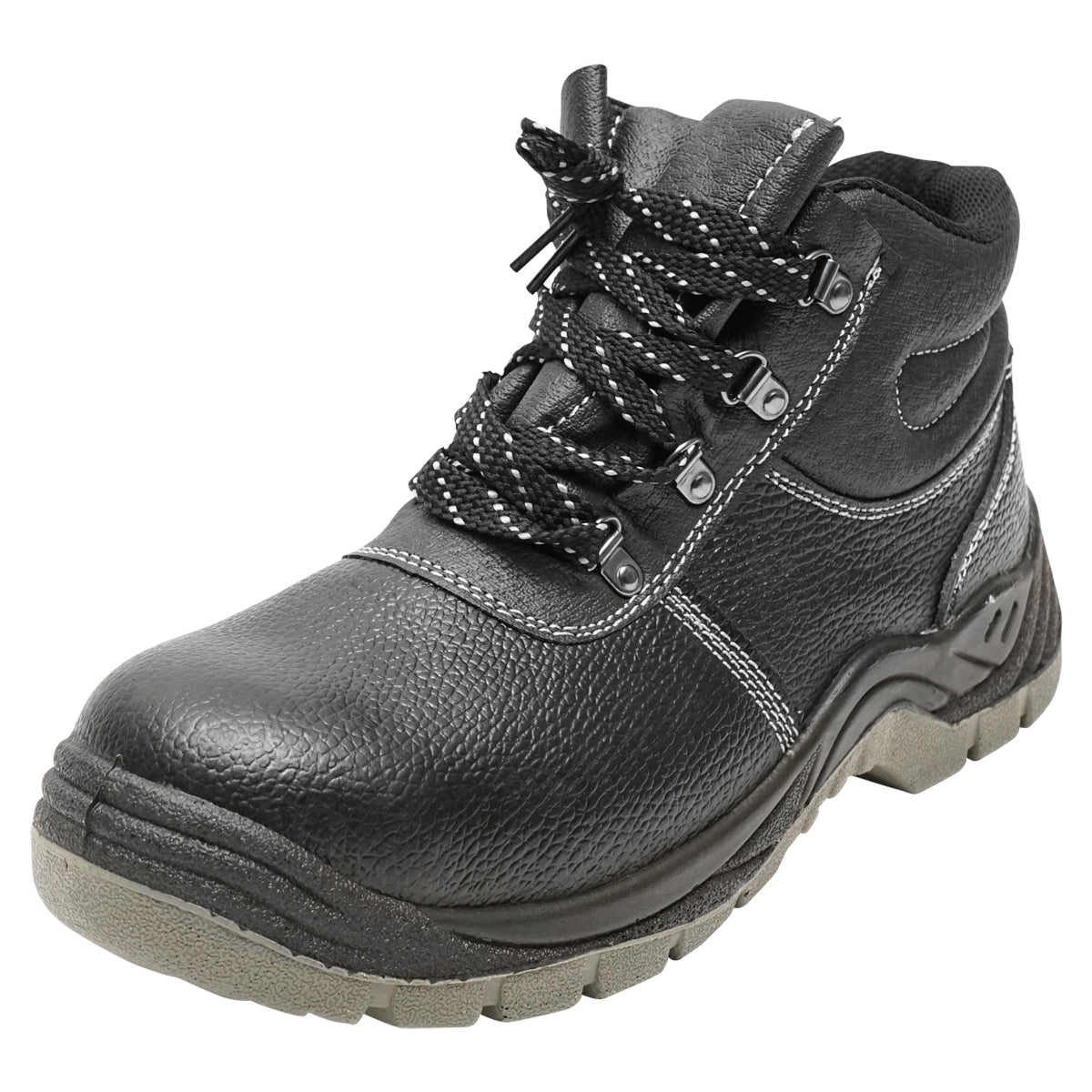 Work boots size 44 with a toe cap and steel sole insert 5003