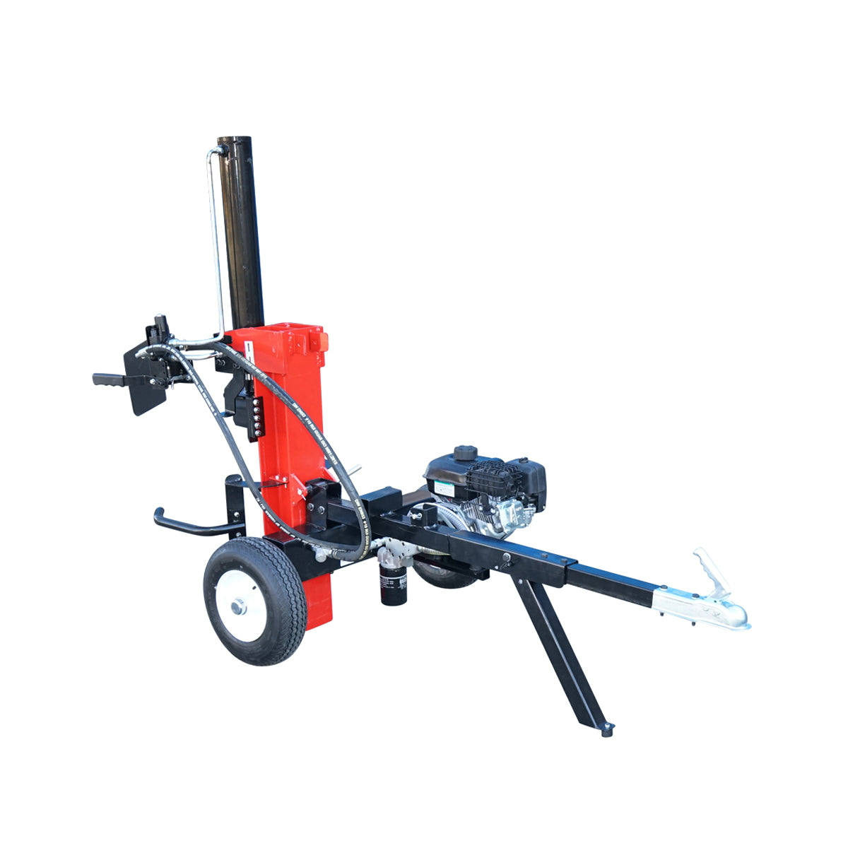 Vertical wood splitter with 208CC gasoline engine, splitting power 22T, log 610x400mm Breckner Germany