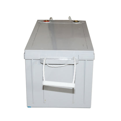 Gel battery 200Ah photovoltaic solar system 12V 20HR 535x250x255mm SL12-200G Breckner Germany