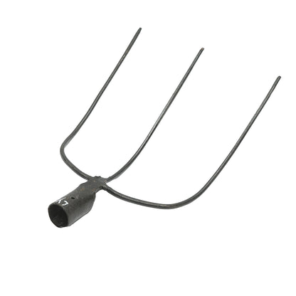 Forged steel fork for hay with 3 prongs 220x320x430mm