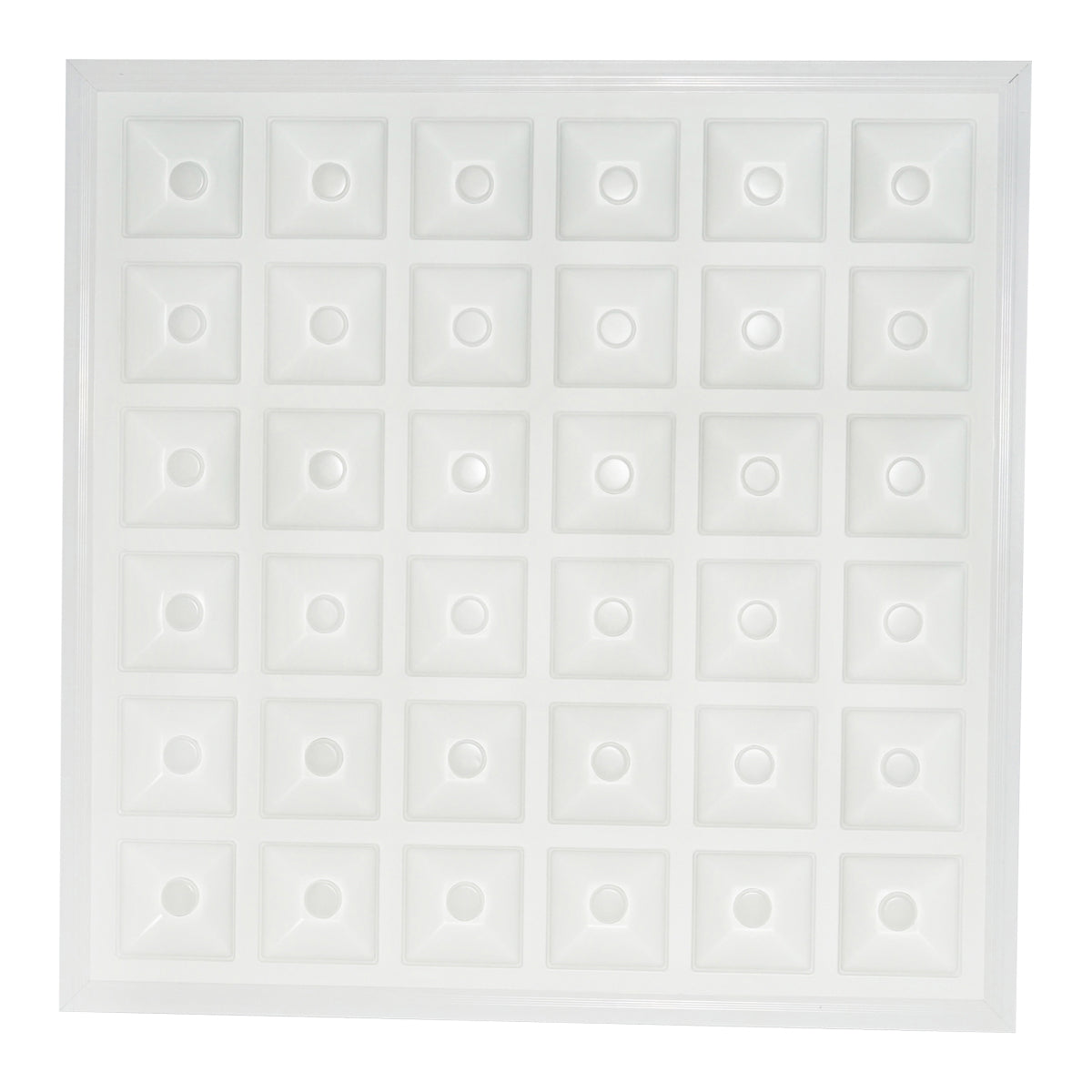 Slim LED panel 48W, 220V, 6500K, IP20, 595x595x20mm for ceiling tiles Breckner Germany
