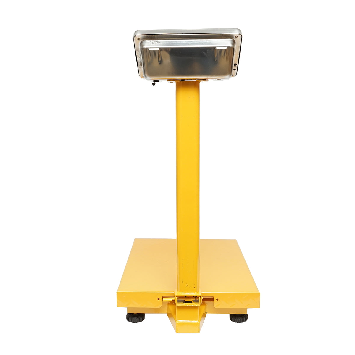 Electronic platform floor scale 350 Kg with foldable arm, LCD screen Breckner Germany