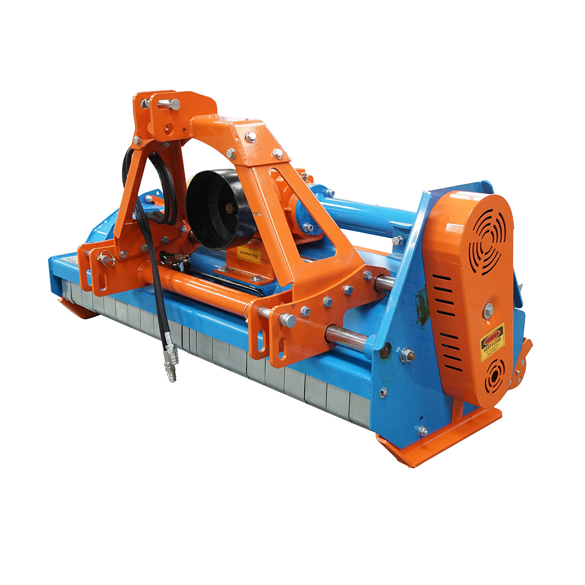 KFH145 shredders 25-50HP with hydraulic translation and compactor, included cardan 304Kg Breckner Germany