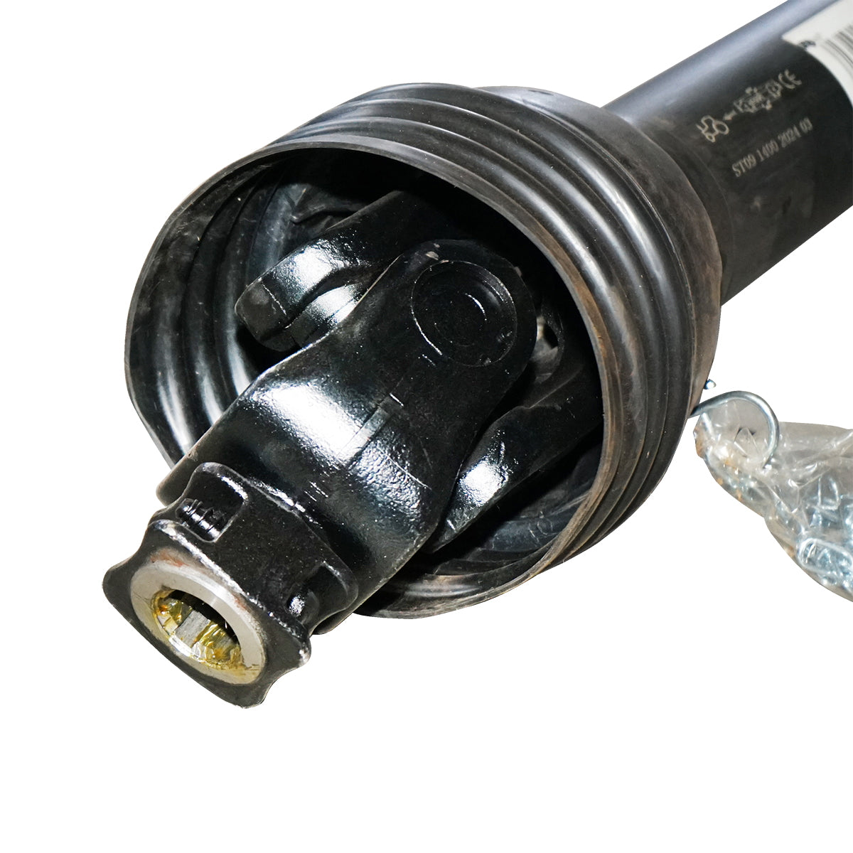 Cardan 1400 mm S9 T9 with a clutch composed of 2 discs cross 41x108 (star pipe) 1 3/8 Z=6