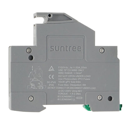 Base, fusible separator gPV for photovoltaic systems 1P, 1100V Suntree