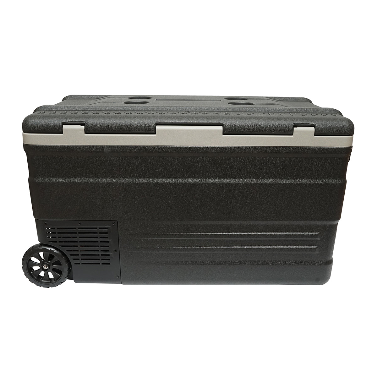 Car refrigerator with compressor 80W, capacity 74L, power supply voltage 12-24-220V, LCD screen, 831x465x458mm U75E AUTOSPEED