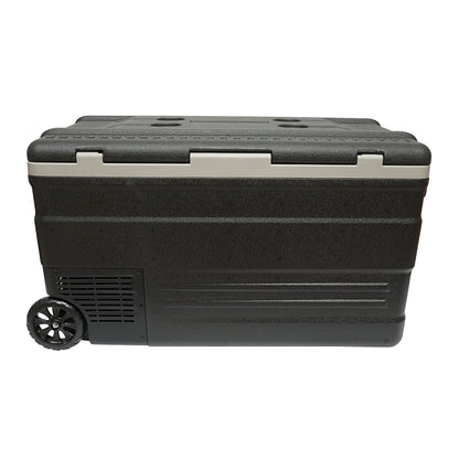 Car refrigerator with compressor 80W, capacity 74L, power supply voltage 12-24-220V, LCD screen, 831x465x458mm U75E AUTOSPEED