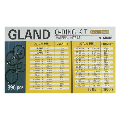 Caterpillar O-ring kit 396 pieces