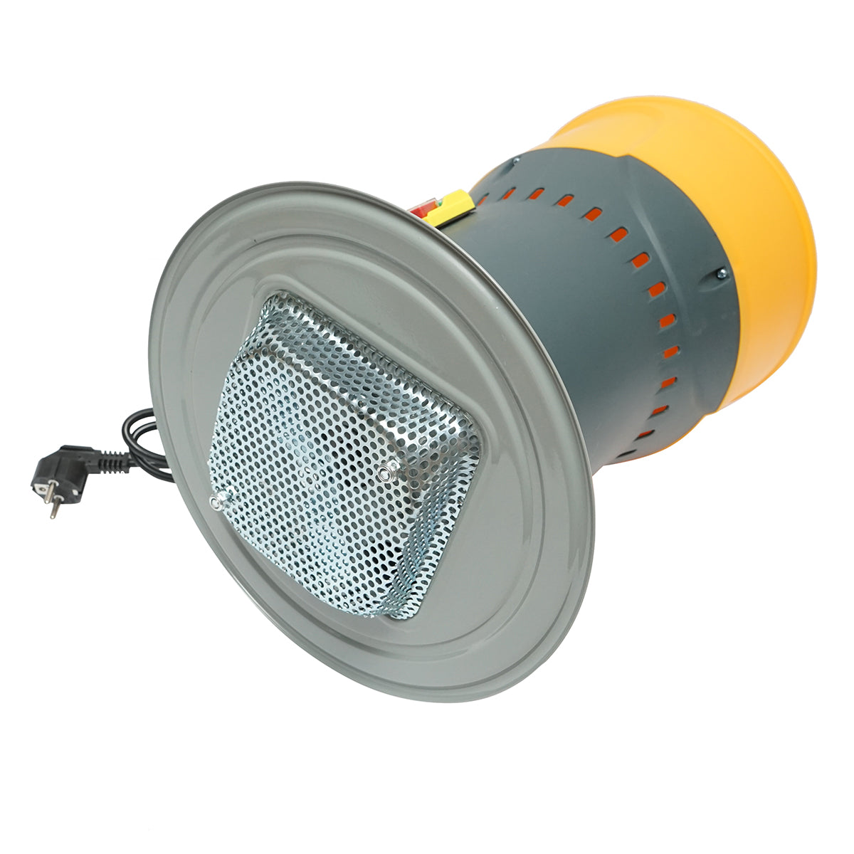 Electric grain mill 1 KW, 220V, 25L hopper, 19000 r/min, capacity 240 Kg/h, 5 sieves included.