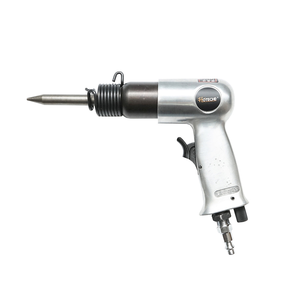 6.3 Bar pneumatic impact hammer with 3 types of quick couplers and 4 Hoteche chisels