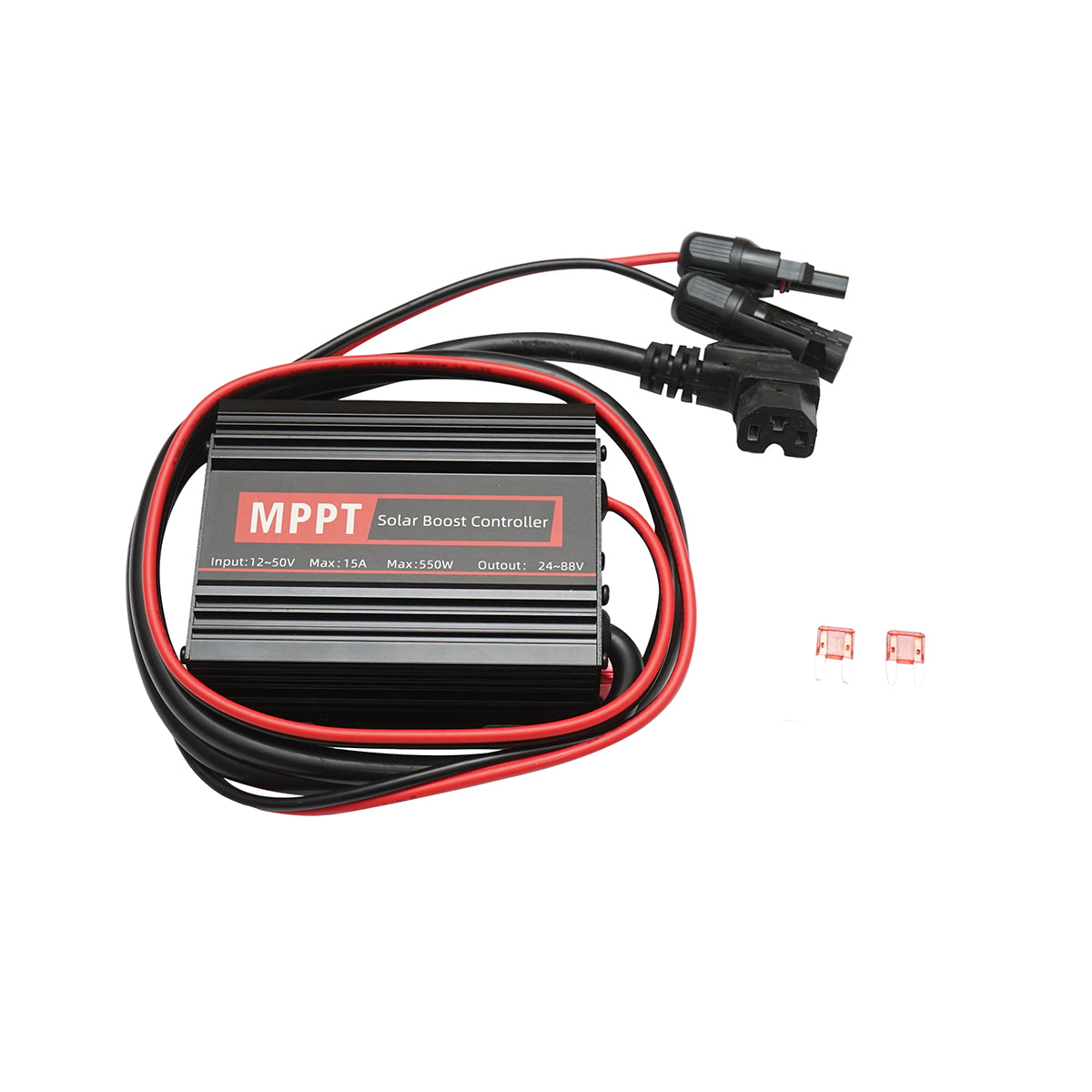 Electric tricycle charging kit with 200W photovoltaic solar panel and 12A MPPT controller, 12-50V Breckner Germany