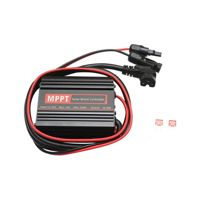 Electric tricycle charging kit with 200W photovoltaic solar panel and 12A MPPT controller, 12-50V Breckner Germany