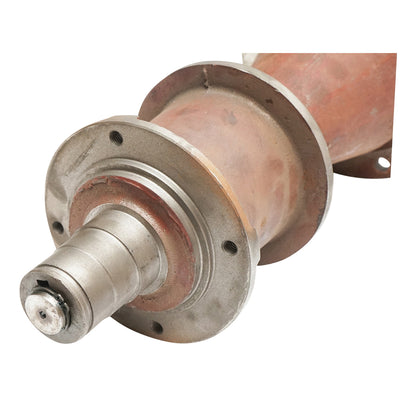 Assembled hub with mower trumpet 1.65