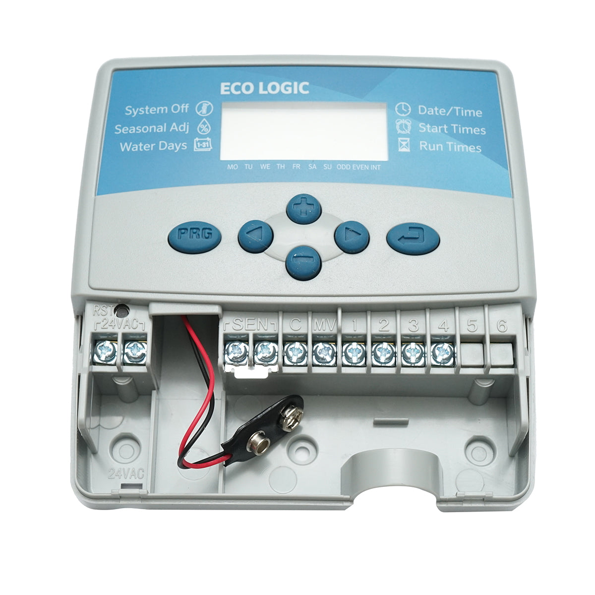 Irrigation controller, ELC 401 IE, 4 zones, indoor, Eco Logic Hunter