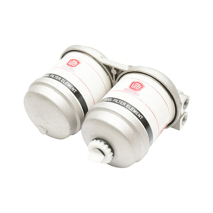 Double diesel filter battery 90 degrees UTB U-650