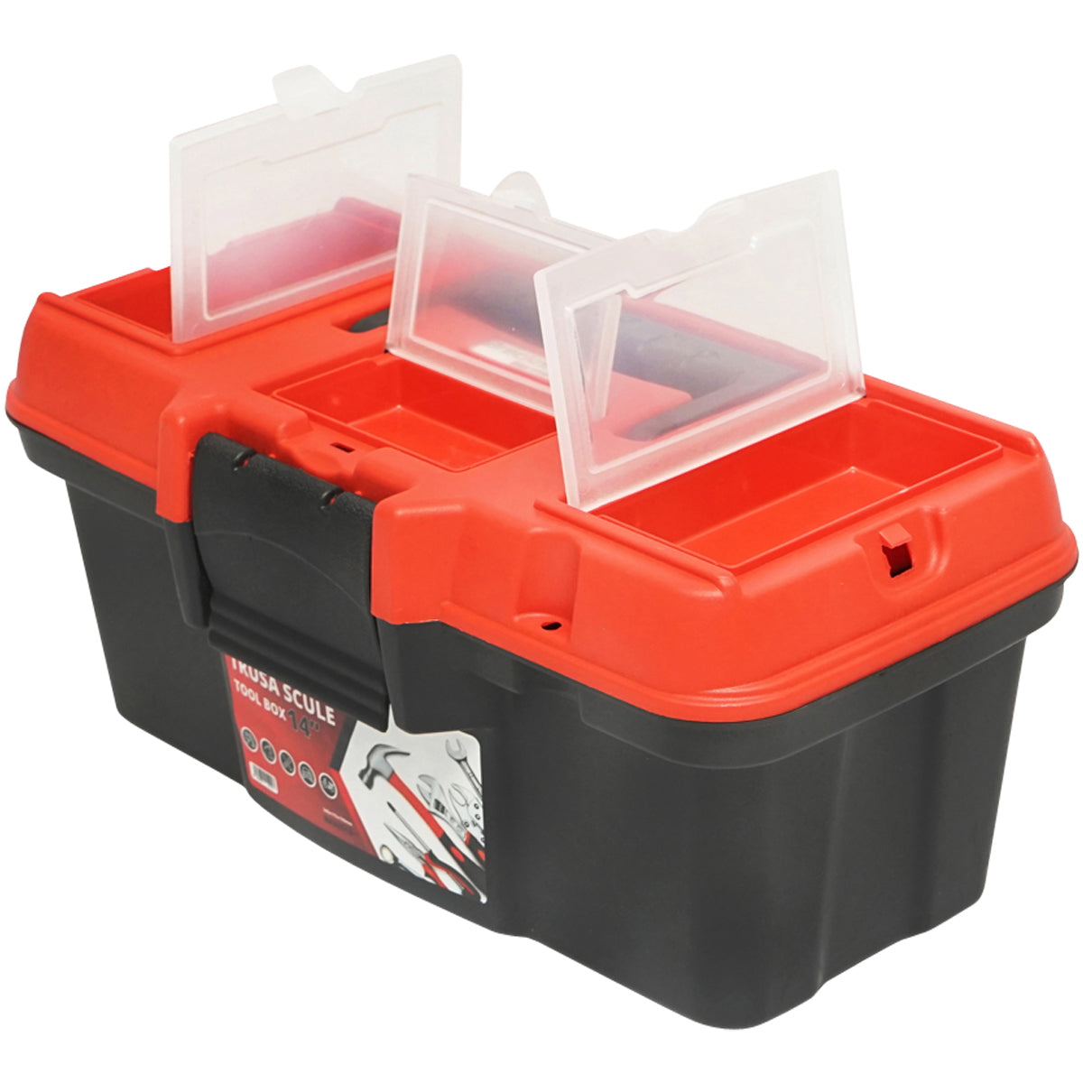 Plastic tool box 345x175x150mm Breckner Germany