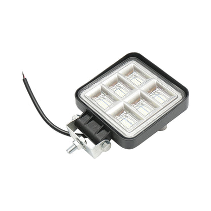 Square LED projector with 6 SMD zones 64W 12V/24V 10-30V Breckner Germany