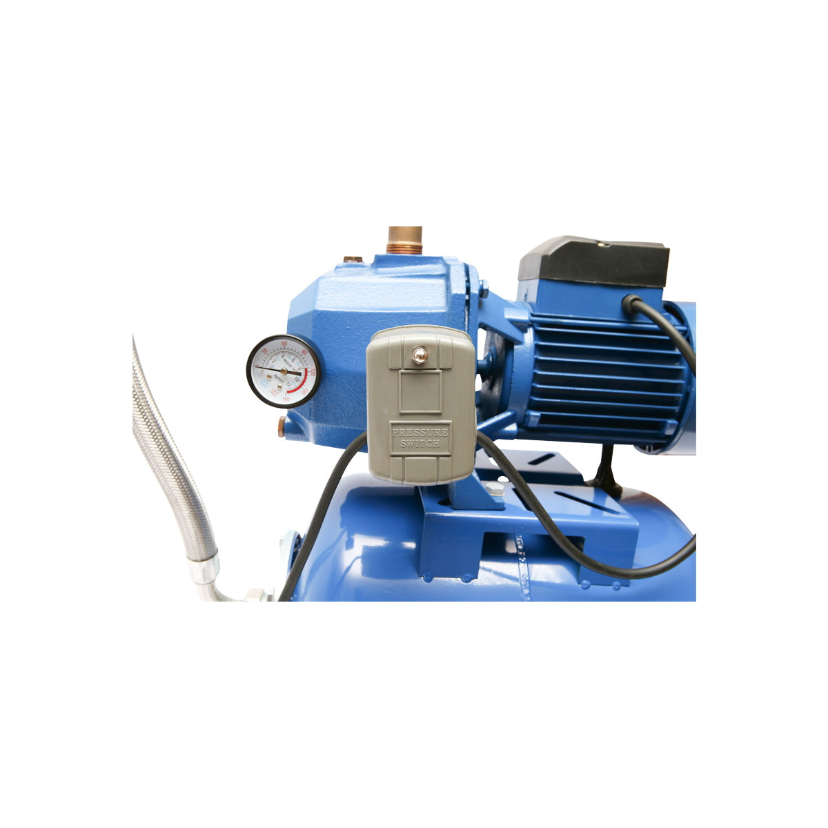 Water pressure pump 750W 220V, flow rate 46L/min, head 39m, tank 24L, speed 2860 r/min with ejector AUTODP255 Breckner Germany