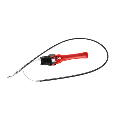 Clutch cable transmission with lever for Breckner Germany lawn mower