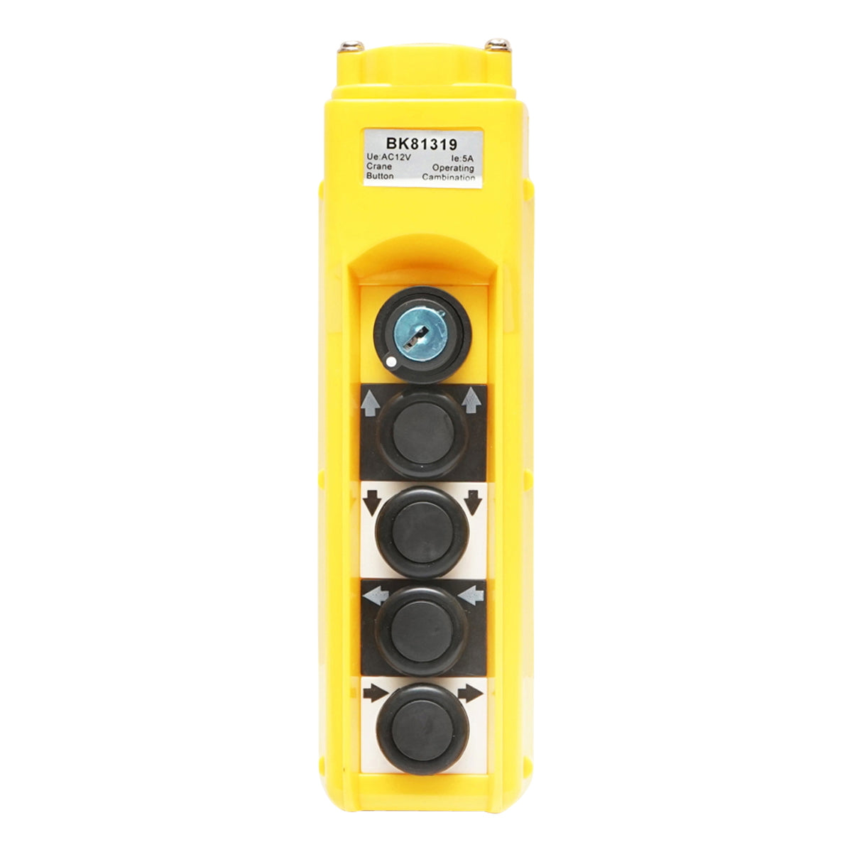 Industrial remote control with 4 commands and general contact with key 12V Breckner Germany