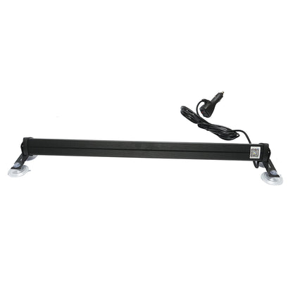 RGB LED bar with suction cups, 18W, 12-36V with remote control, Bluetooth, LED LAMP application 520x45x40mm