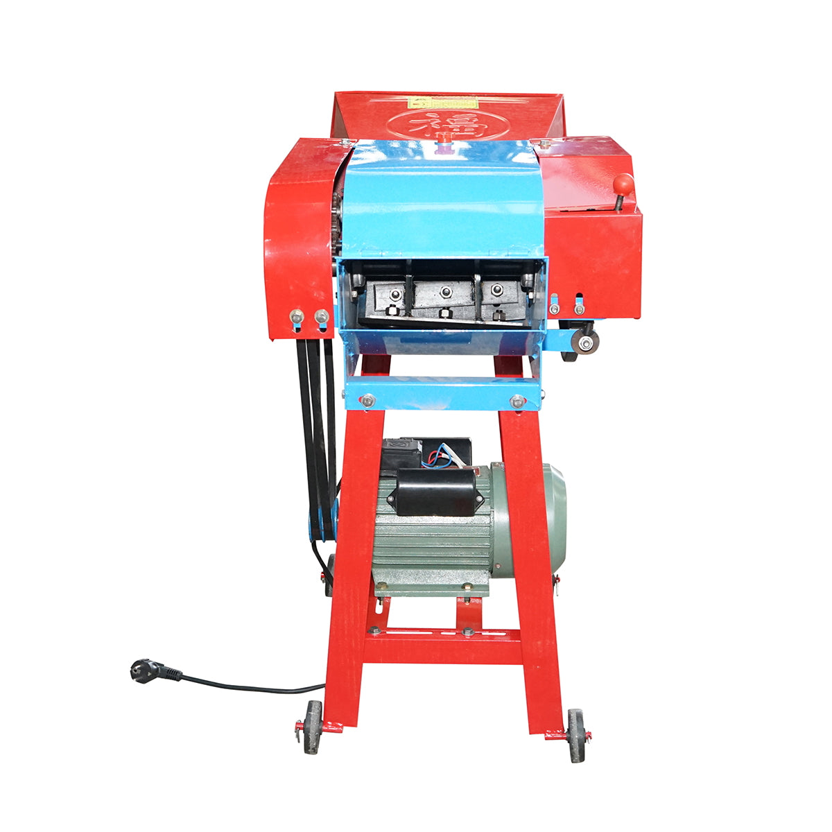 Electric chopper 2.2kW/220V, 3 HP with adjustable speed for alfalfa, corn stalks, wheat, sunflower