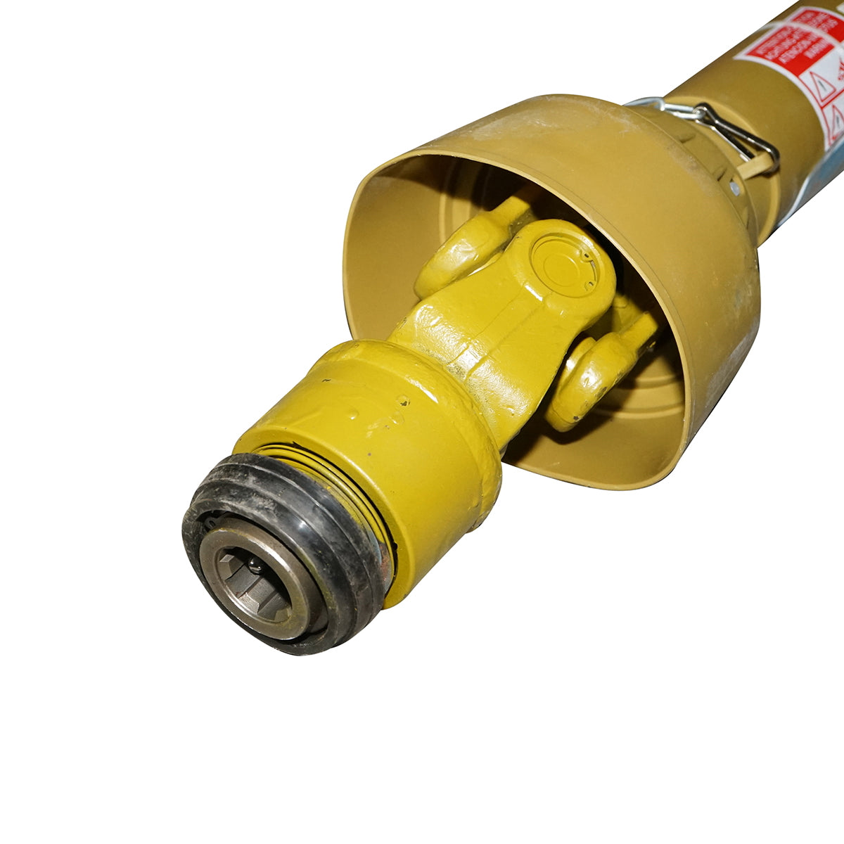 Cardan 850 mm T5 with universal ratchet cross 30.2x80 (triangular pipe) 1 3/8 Z=6 CORNERS 1.85