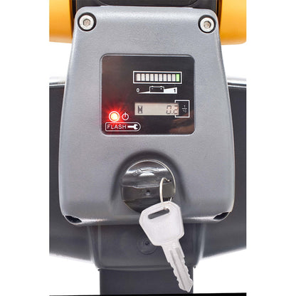 Electric pallet truck 1.5T steering 0.65 kW, lifting 0.84 kW battery 2x12V 65 Ah BP86