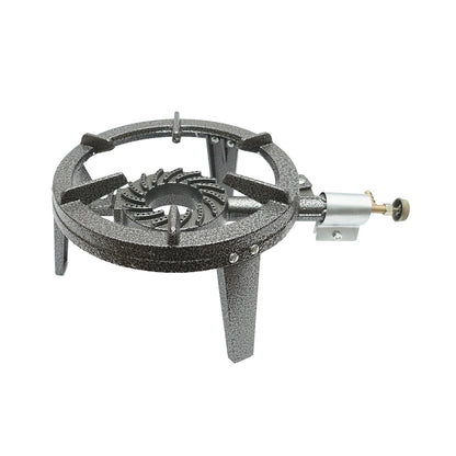 Pirostrie, cast iron gas burner with 3 legs 280x106mm