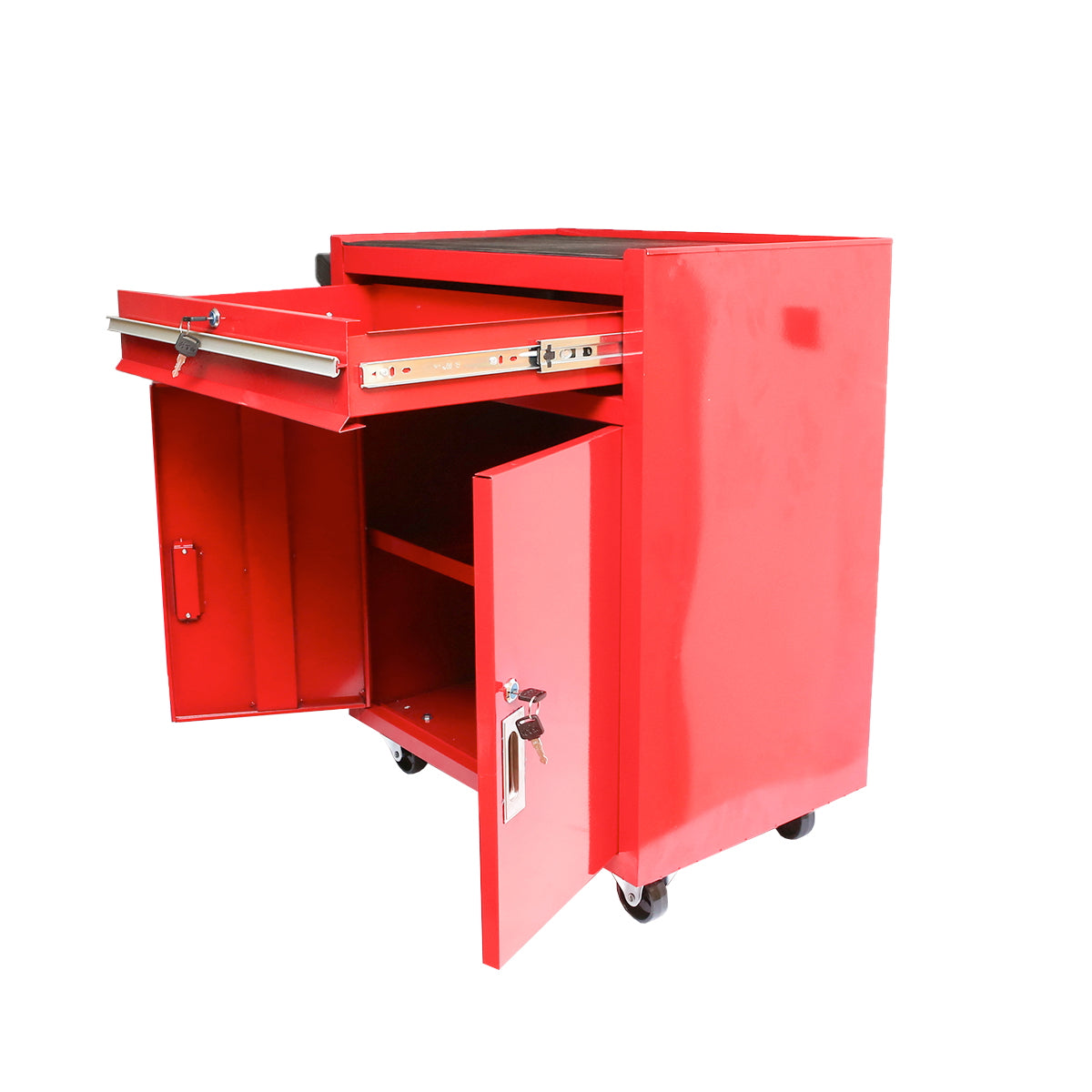 Metal tool cart cabinet 665x420x730mm