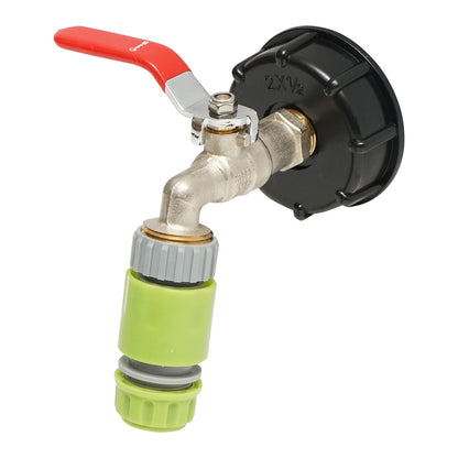 Drain tap 1/2 for IBC tank with 60 mm internal thread Autospeed