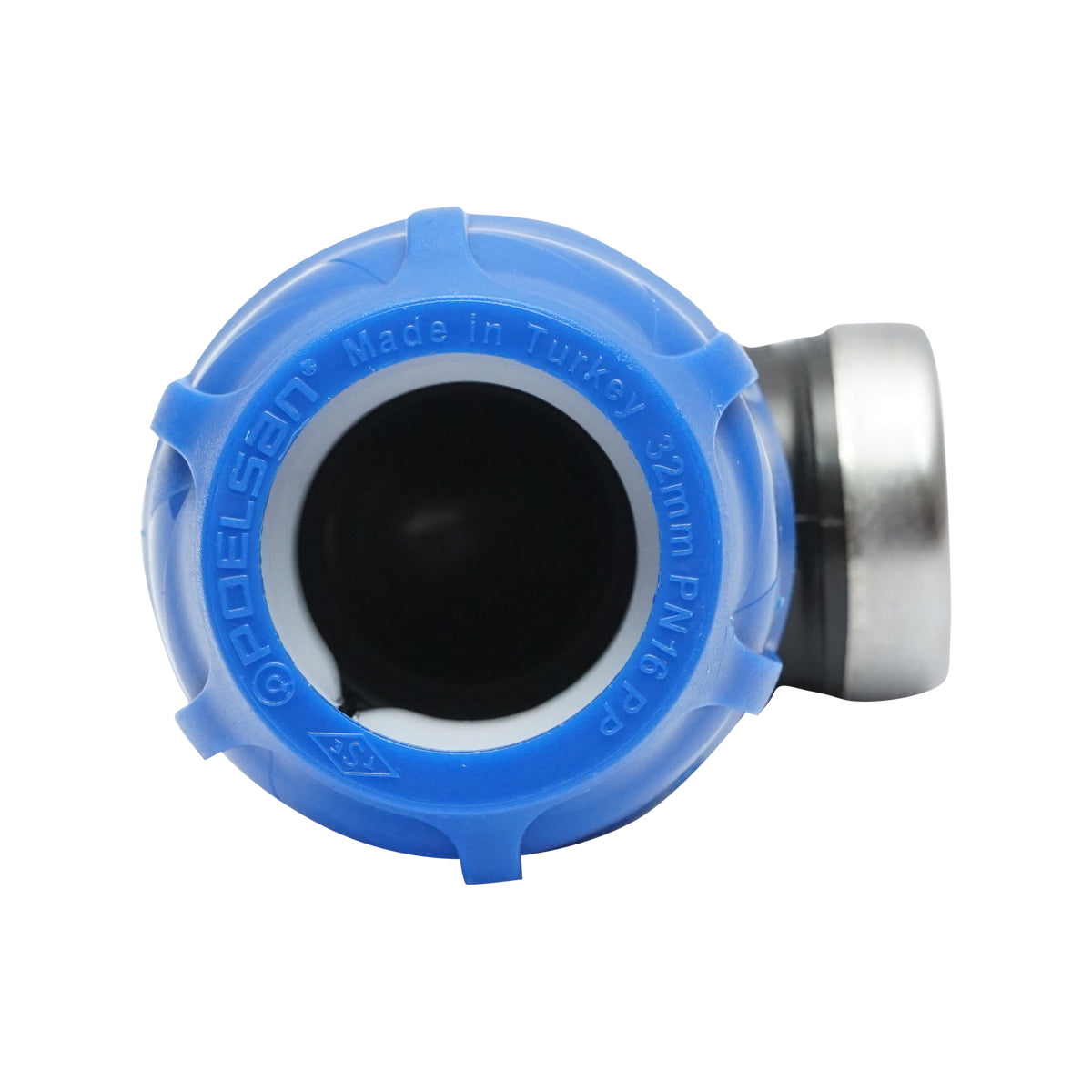 Compression fitting mother internal thread D32mmx3/4 max 16bar for PEHD irrigation systems