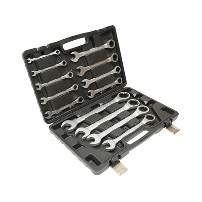 Set of 13 combination keys with ratchet Breckner Germany