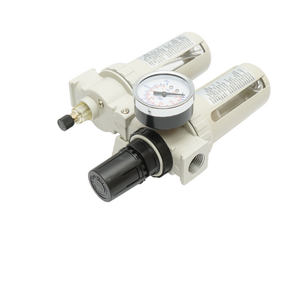Air filter and lubricator with a maximum pressure regulator of 1 MPa, 1/2 connection